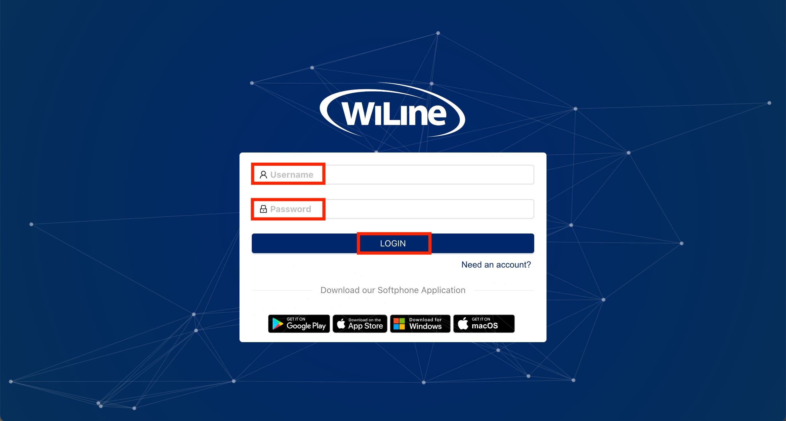 License Portal Log In