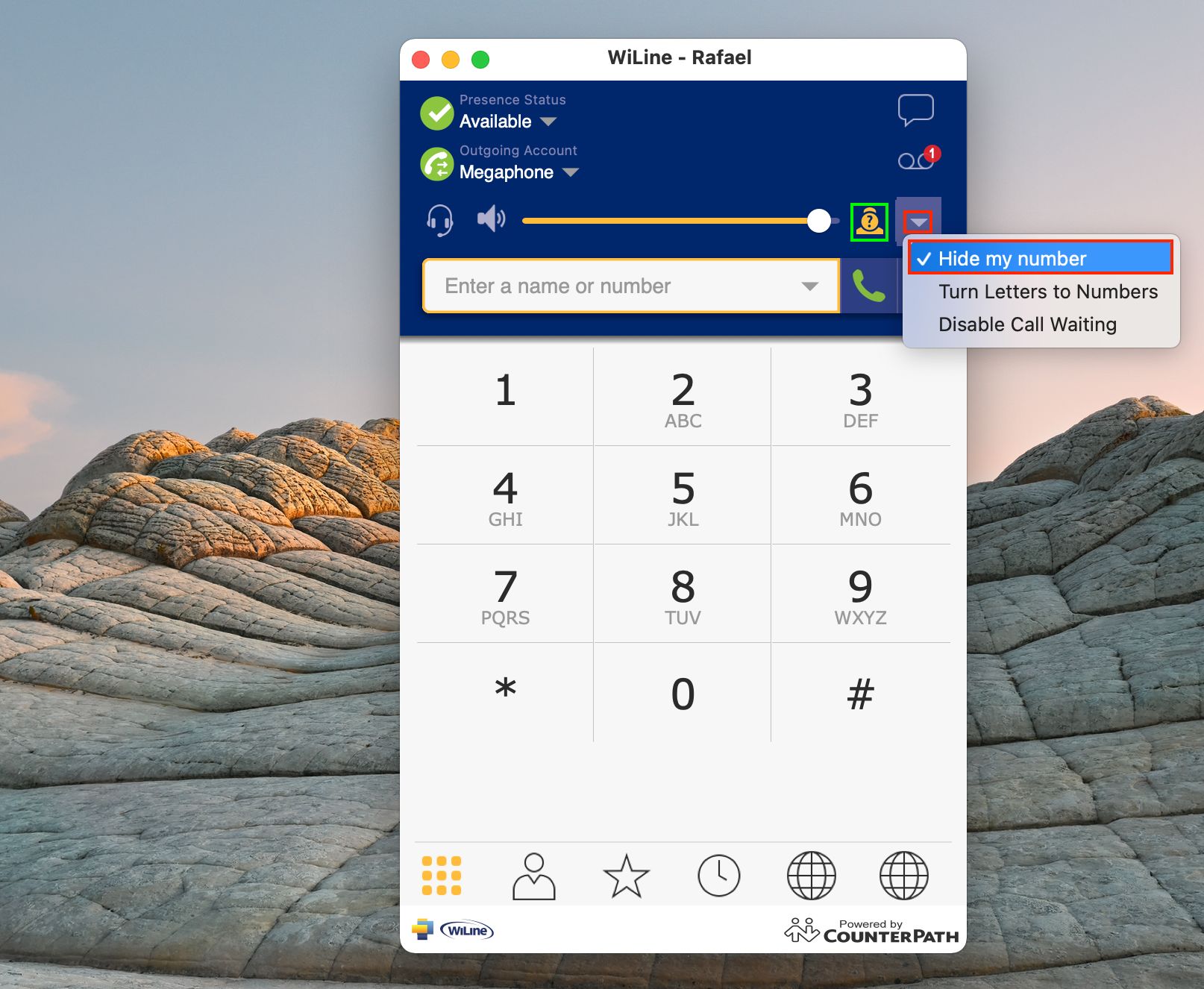 Concealing Your Caller ID - macOS